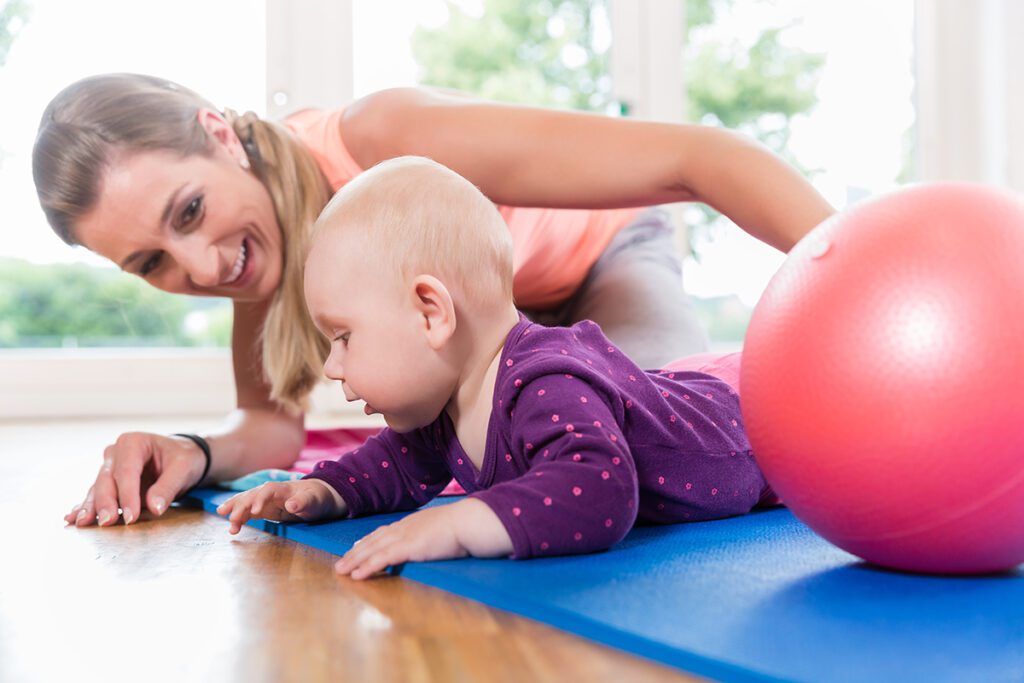 Baby Gym Equipment Builds Strong Bodies